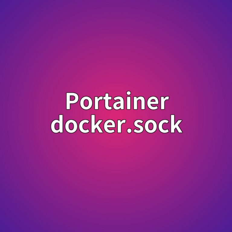 Portainer 설치 후 docker.sock 연결이 거부되는 이유와 권한 문제 3 portainer docker sock 1787631300